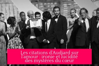 Les citations d'Audiard sur l'amour : ironie et lucidité des mystères du cœur