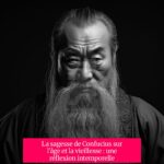 La sagesse de Confucius sur l'âge et la vieillesse : une réflexion intemporelle