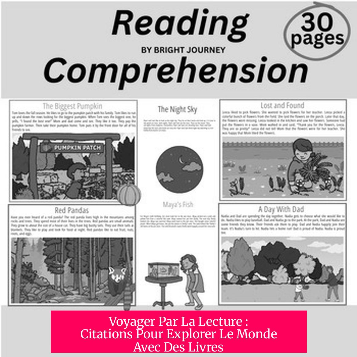 Voyager Par La Lecture : Citations Pour Explorer Le Monde Avec Des Livres