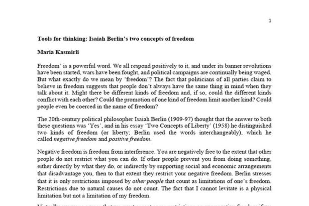 Citations Importantes en Philosophie Terminale : Comprendre la Liberté à Travers les Penseurs et Concepts Clés