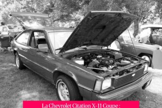 La Chevrolet Citation X-11 Coupe : Caractéristiques, Histoire et Valeur du Marché