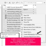 Guide complet sur l'utilisation des citations Zotero dans Microsoft Word pour optimiser votre bibliographie