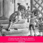Citations sur Fleurs et Amitié : Cultiver des Liens Florissants et Uniques