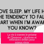 La vie à travers le prisme de l'humour : citations et réflexions drôles pour mieux vivre