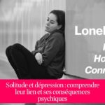 Solitude et dépression : comprendre leur lien et ses conséquences psychiques