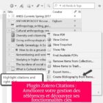 Plugin Zotero Citations : Améliorez votre gestion des références et découvrez ses fonctionnalités clés