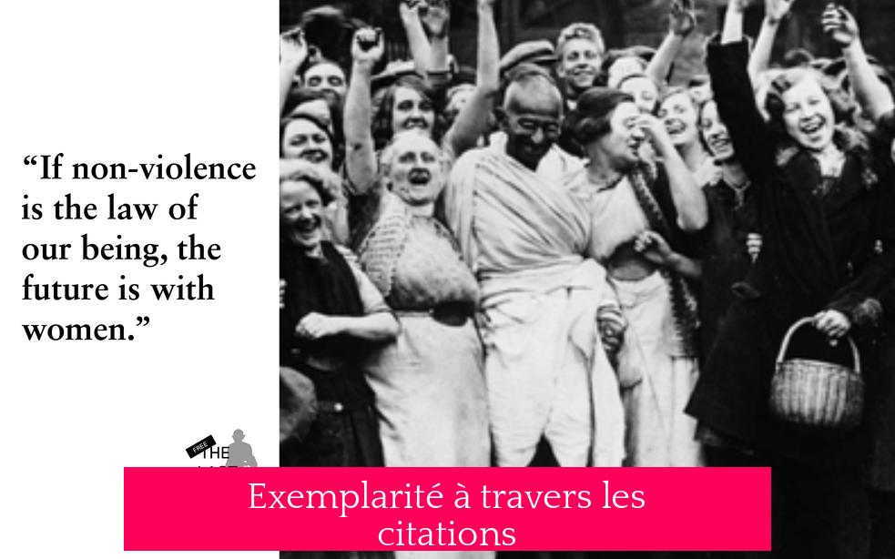 Exemplarité à travers les citations
