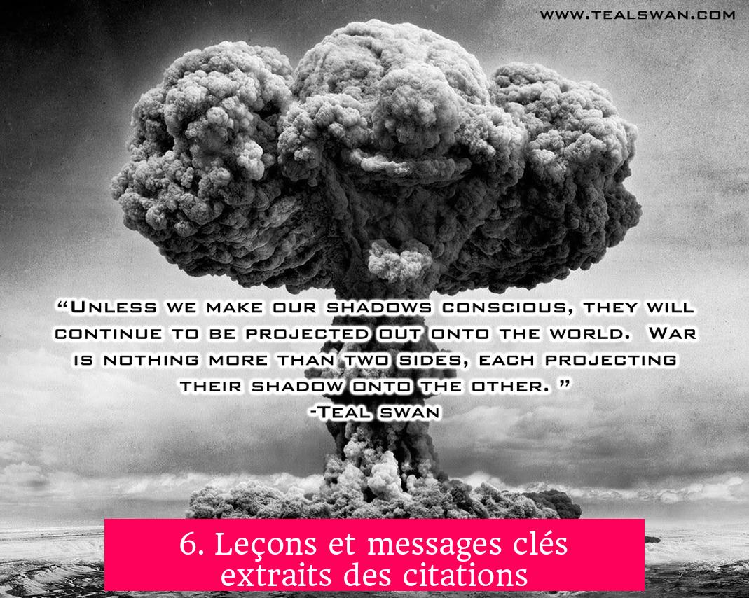 6. Leçons et messages clés extraits des citations
