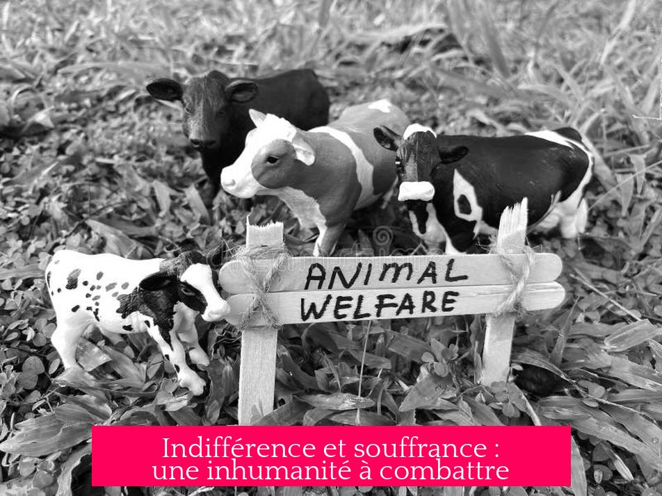 Indifférence et souffrance : une inhumanité à combattre