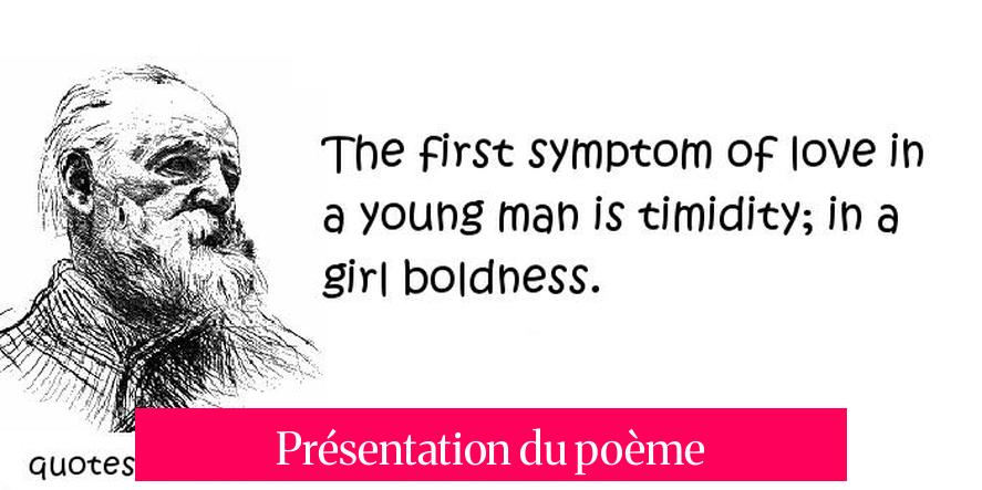 Présentation du poème