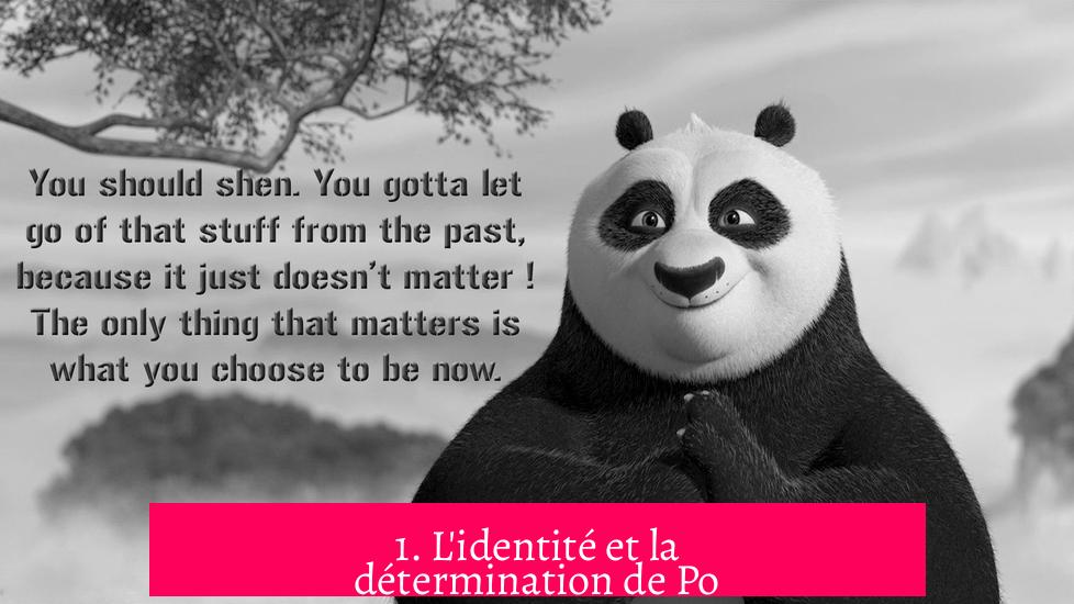 1. L'identité et la détermination de Po