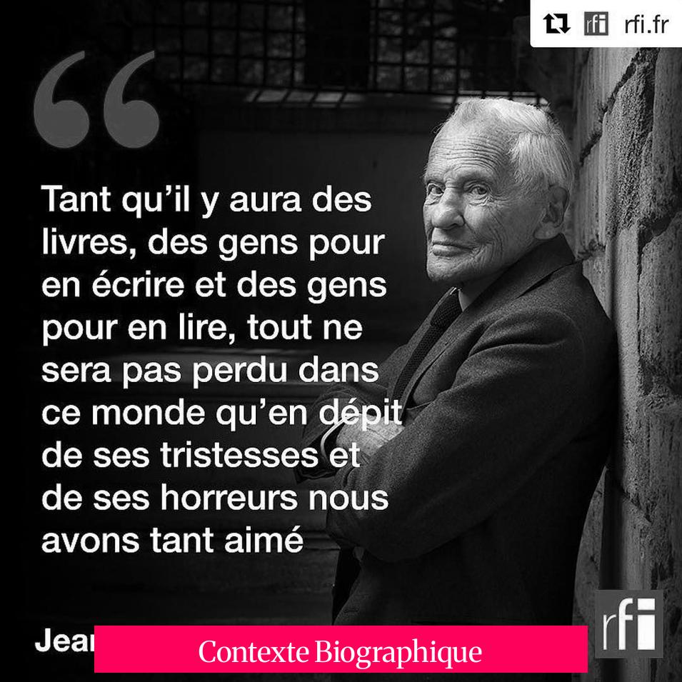 Contexte Biographique