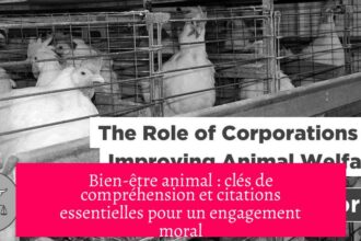 Bien-être animal : clés de compréhension et citations essentielles pour un engagement moral