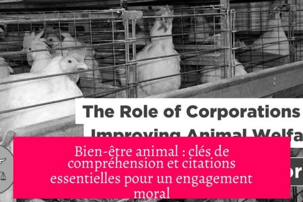 Bien-être animal : clés de compréhension et citations essentielles pour un engagement moral