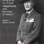 Citation et portée du message d'adieu de Robert Baden-Powell : un legs de simplicité et de bonheur