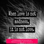 La Philosophie de Nietzsche sur l'Amour et la Folie : Entre Passion et Raison