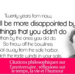 Citations philosophiques sur l'anniversaire : réflexions sur le temps, la vie et l'humour