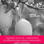 Citations sur la vie : inspirations et réflexions pour mieux comprendre notre existence