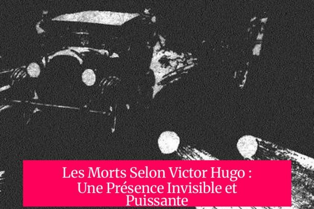 Les Morts Selon Victor Hugo : Une Présence Invisible et Puissante