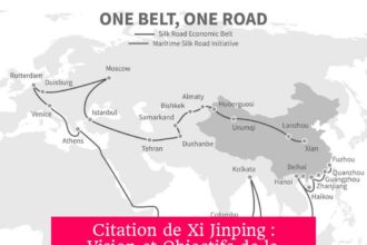Citation de Xi Jinping : Vision et Objectifs de la Route de la Soie