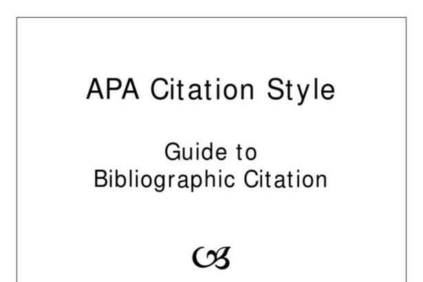 Citer une citation en APA : Guide complet et règles essentielles pour réussir