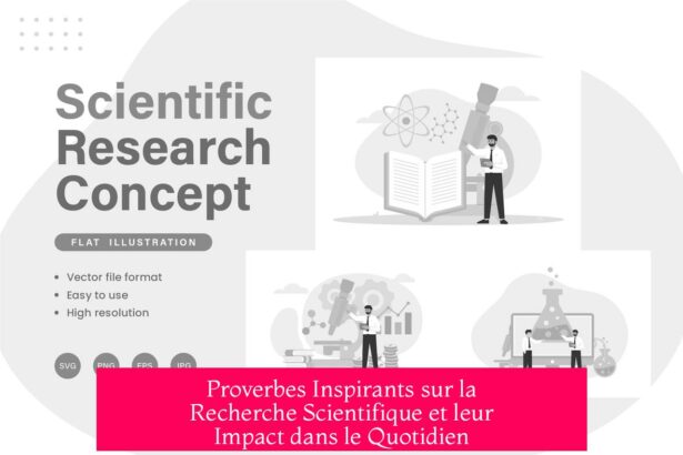 Proverbes Inspirants sur la Recherche Scientifique et leur Impact dans le Quotidien
