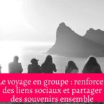 Le voyage en groupe : renforcer des liens sociaux et partager des souvenirs ensemble