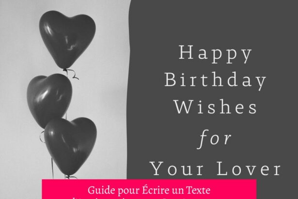Guide pour Écrire un Texte d'Anniversaire pour Son Amoureux en Anglais