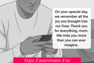 Texte d'anniversaire d'un enfant pour une maman : Idées et exemples touchants