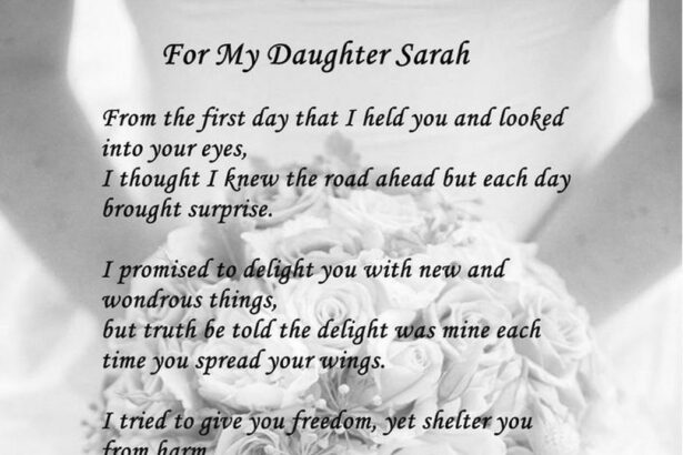 Texte de mariage d'une mère à sa fille : un message d'amour, de fierté et de souvenirs inoubliables