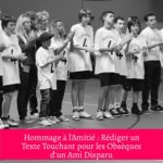 Hommage à l'Amitié : Rédiger un Texte Touchant pour les Obsèques d'un Ami Disparu