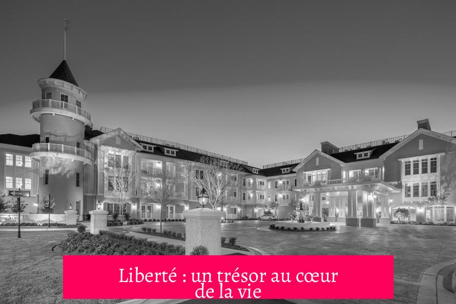 Liberté : un trésor au cœur de la vie