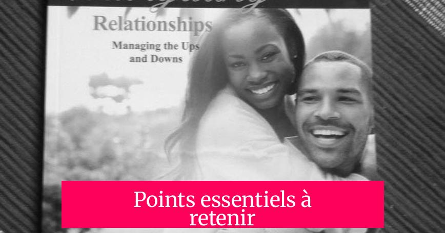 Points essentiels à retenir