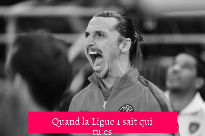 Quand la Ligue 1 sait qui tu es