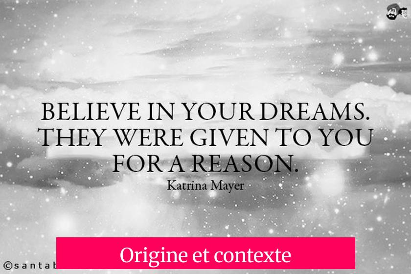 Origine et contexte