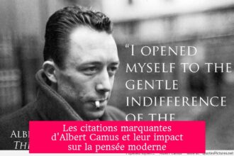 Les citations marquantes d'Albert Camus et leur impact sur la pensée moderne