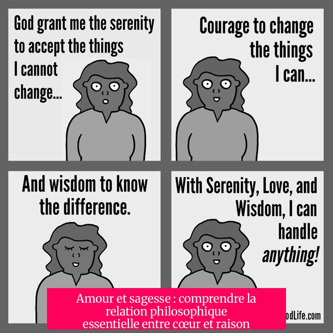 Amour et sagesse : comprendre la relation philosophique essentielle entre cœur et raison