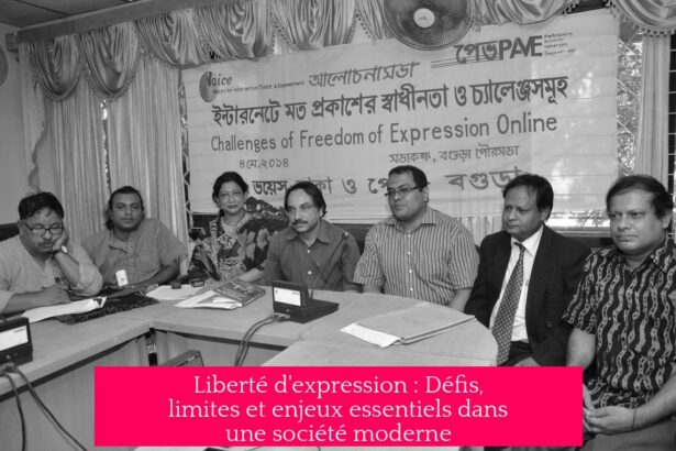 Liberté d'expression : Défis, limites et enjeux essentiels dans une société moderne