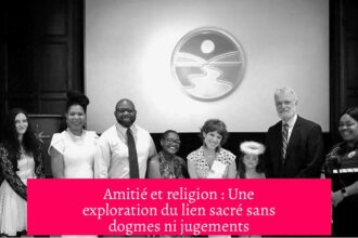 Amitié et religion : Une exploration du lien sacré sans dogmes ni jugements