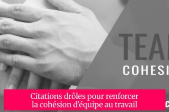 Citations drôles pour renforcer la cohésion d'équipe au travail