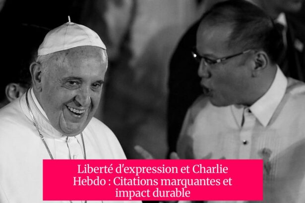 Liberté d'expression et Charlie Hebdo : Citations marquantes et impact durable