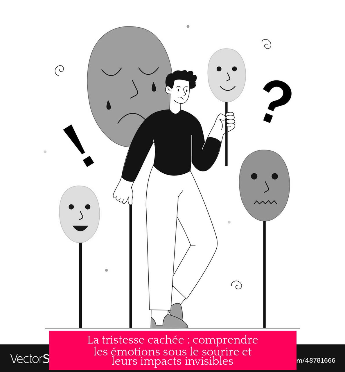 La tristesse cachée : comprendre les émotions sous le sourire et leurs impacts invisibles