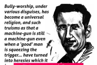 Citations marquantes de Georges Orwell : réflexions sur le pouvoir et la satire politique