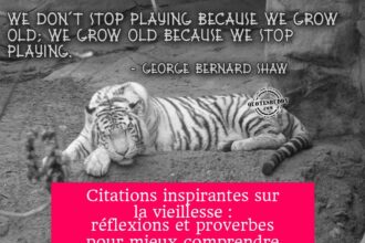 Citations inspirantes sur la vieillesse : réflexions et proverbes pour mieux comprendre l'âge