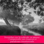 Proverbes sur la solitude en amour : Comprendre ses nuances et paradoxes émotionnels