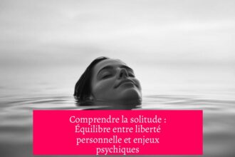 Comprendre la solitude : Équilibre entre liberté personnelle et enjeux psychiques