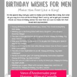 Vœux d'Anniversaire pour Homme : Idées et Conseils pour des Messages Inoubliables