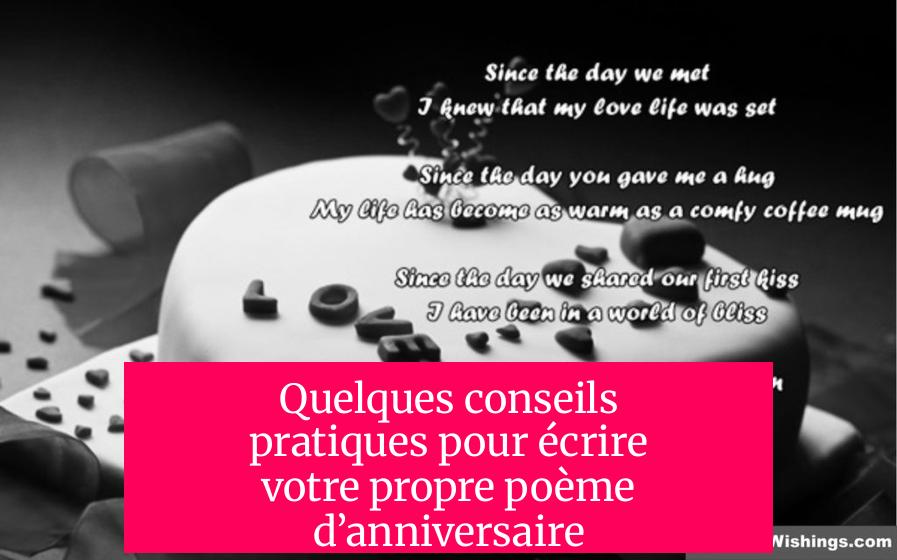 Quelques conseils pratiques pour écrire votre propre poème d’anniversaire