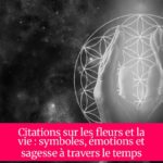 Citations sur les fleurs et la vie : symboles, émotions et sagesse à travers le temps