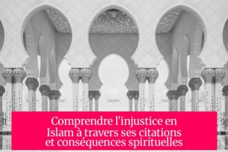 Comprendre l'injustice en Islam à travers ses citations et conséquences spirituelles